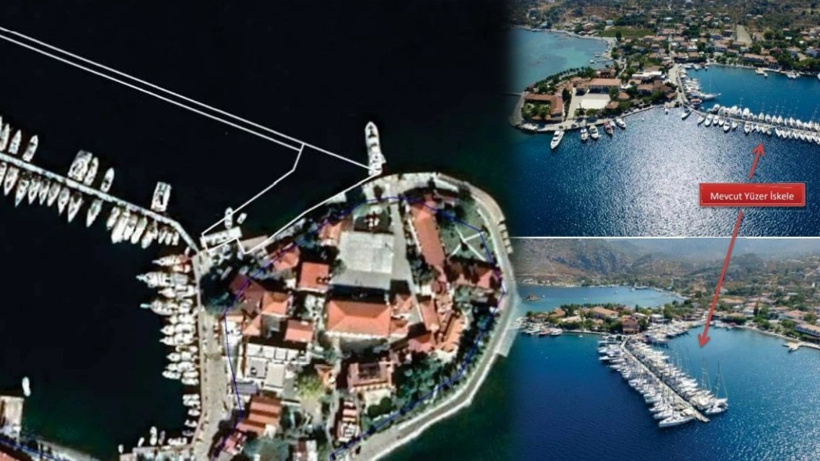 Aaa! Bakanlık Marmaris yat ve tekne iskelesi projesini iptal etti