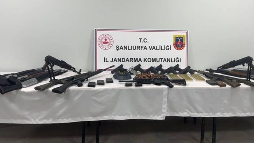 Şanlıurfa'da silah kaçakçılarına operasyon. 18 gözaltı