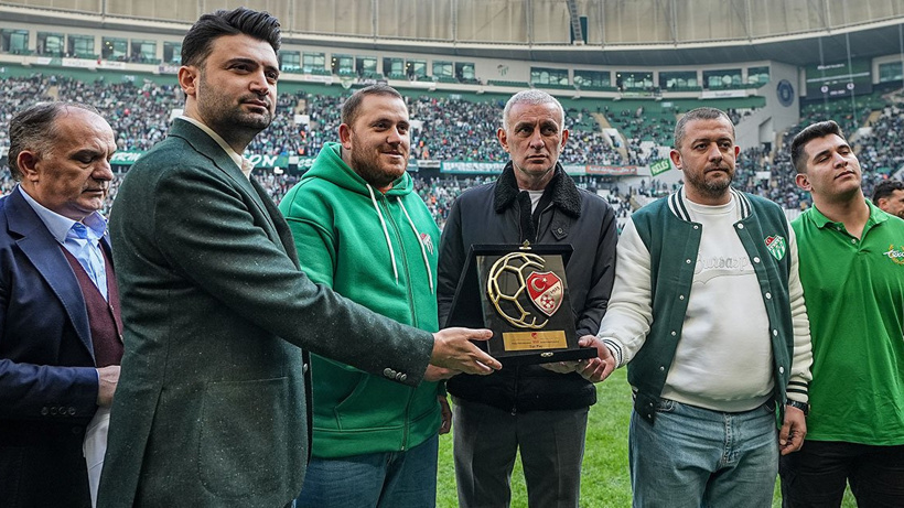 Bursaspor TFF'den ödül aldı
