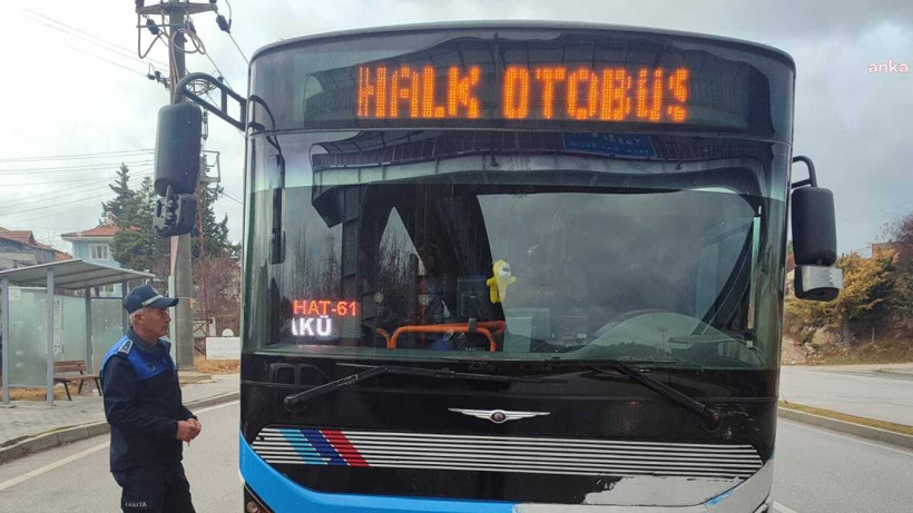 Özel halk otobüsleri denetlendi