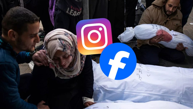 Facebook ve Instagram'dan Filistin haberlerine sansür