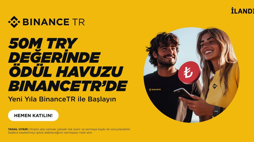 Yeni Yıla Binance TR ile Başlayın: 50 Milyon TRY Değerinde Ödül Havuzu Sizi Bekliyor!