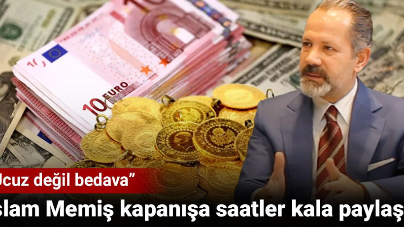 İslam Memiş kapanışa saatler kala paylaştı: Ucuz değil bedava