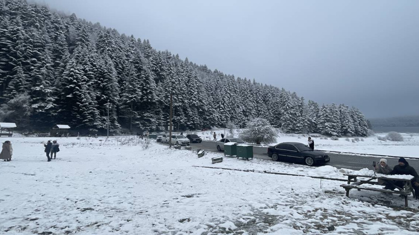 Abant tatilcilerin gözde mekanı oldu