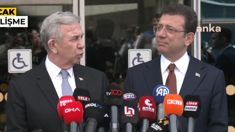 Ekrem İmamoğlu ve Mansur Yavaş bir arada! "Bir yol mutlaka bulunacak"