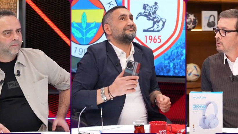 Ümit Karan Fenerbahçe puan kaybedince kendinden geçti: Stüdyoda tuhaf tuhaf hareketler yaptı