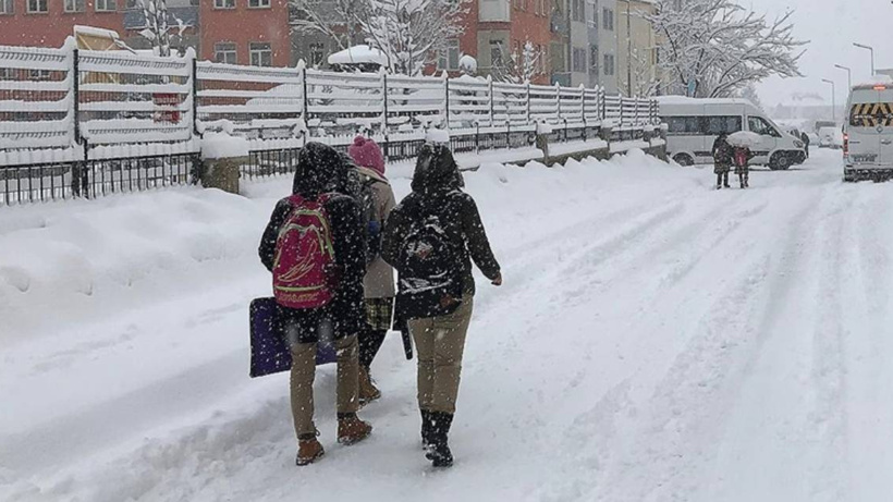 Valilik duyurdu: O ilde eğitime kar engeli
