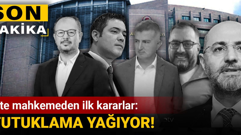 Son dakika... İşte Mahkemeden ilk kararlar