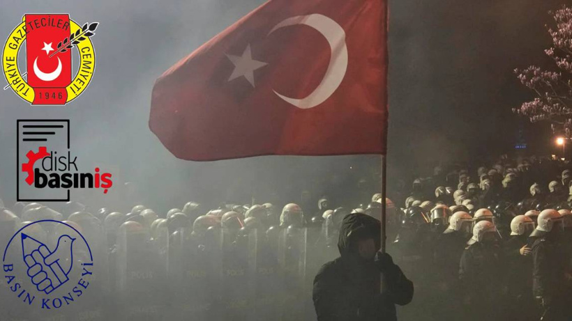 Basın meslek örgütlerinden gözaltılara tepki!