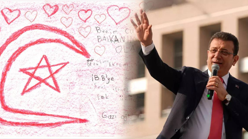 Gazi çocuğundan Silivri'deki İmamoğlu'na mektup