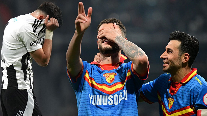 10 kişi Beşiktaş Göztepe'ye diremedi: Kupaya veda etti