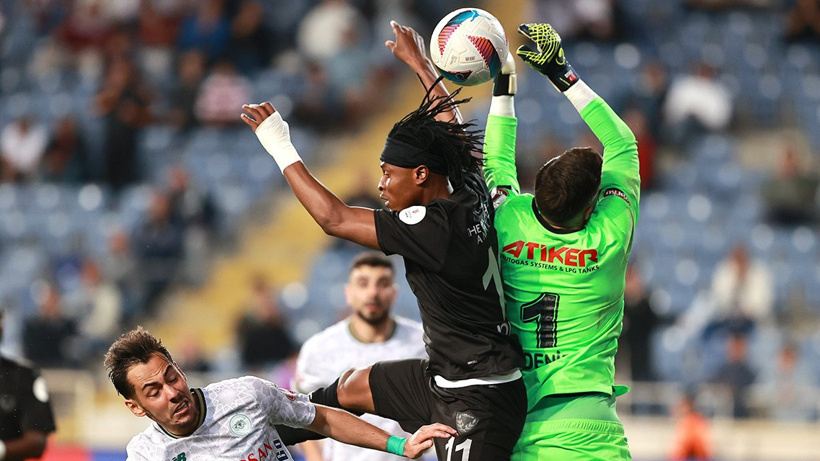 Gol düellosunda kazanan Konyaspor