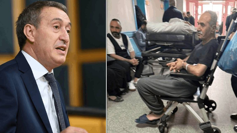 Tuncer Bakırhan'dan tutuklu hastaya kelepçe isyanı