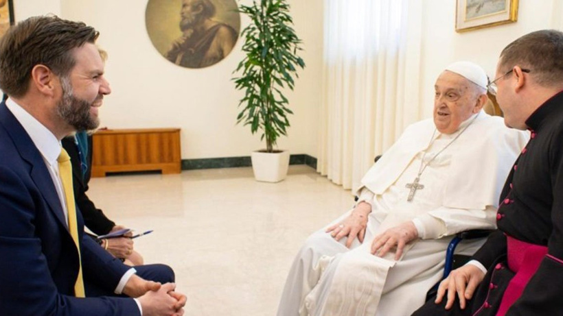 Papa Francis, ABD Başkan Yardımcısı Vance ile görüştü