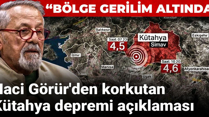 Naci Görür'den korkutan Kütahya depremi açıklaması: Bölge gerilim altında
