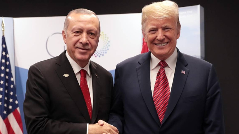 SON DAKİKA! Erdoğan Trump ile görüştü