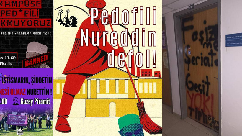 Boğaziçi öğrencilerinden skandal etkinliğe karşı eylem çağrısı: ‘Pedofili Nurettin Defol’
