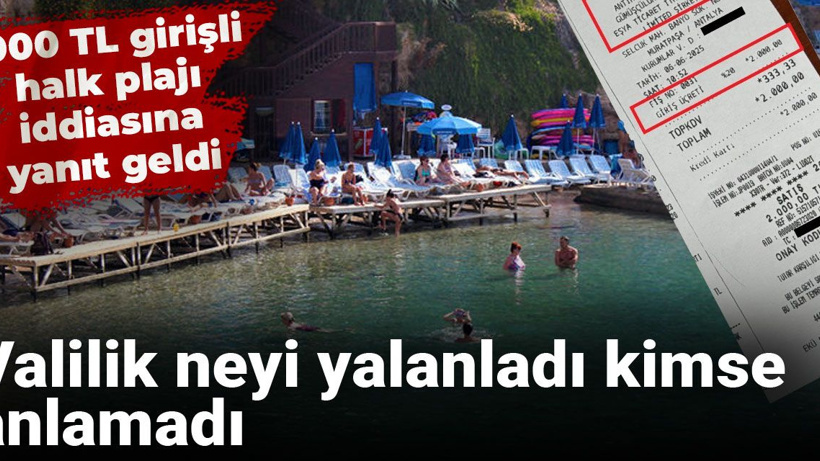 1000 TL girişli halk plajı iddiasına yanıt geldi: Valilik neyi yalanladı kimse anlamadı