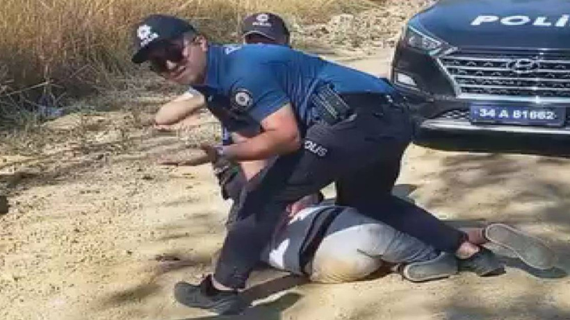 Yangın çıkaran şüpheli itfaiye ekiplerine saldırdı