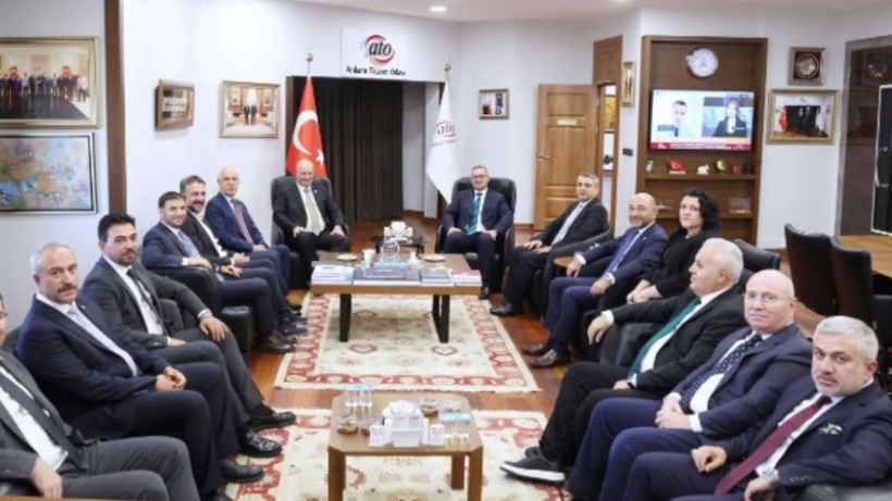 Merkez Bankası Başkanı Karahan Ankara mesaisinde: ATO Başkanı ile görüştü