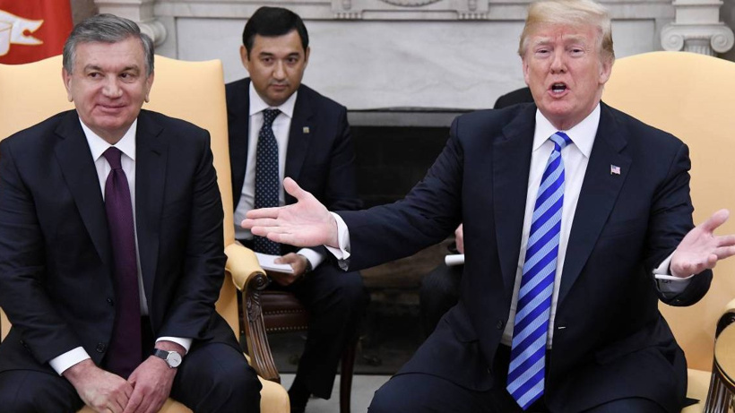 Trump elini Özbekistan'a da attı