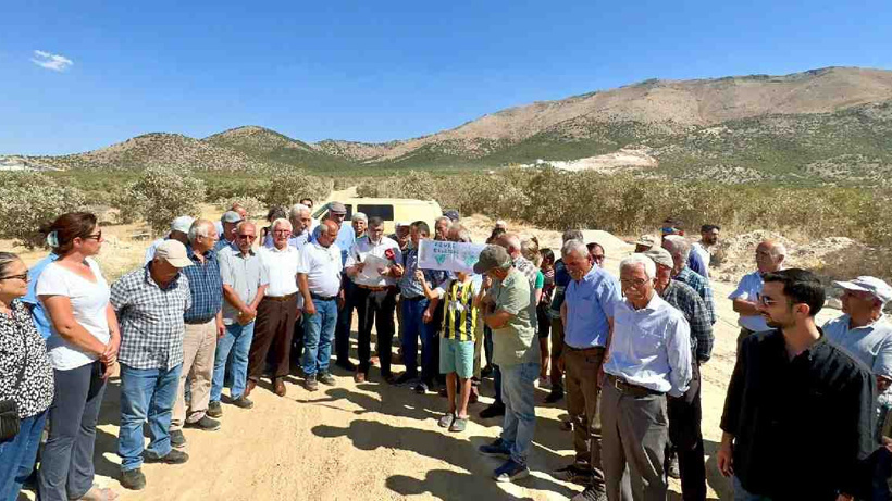 Malatya'daki köylülerden taş ocağı protestosu: Doğamıza ve yaşam alanımıza dokunmayın