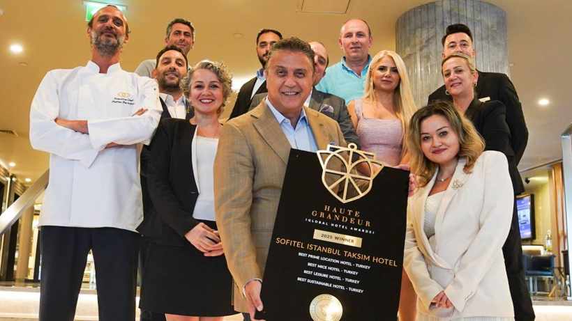 Taksim’deki otel, küresel sahnede ödüllere doymadı