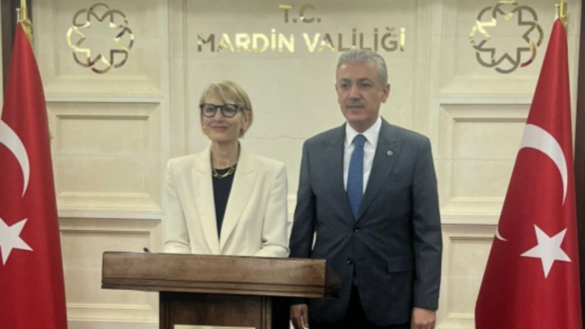İngiliz Büyükelçi'den Mardin Valisi'ne ziyaret