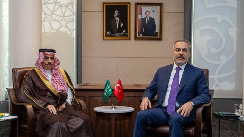 Hakan Fidan ABD'de Suudi mevkidaşıyla görüştü