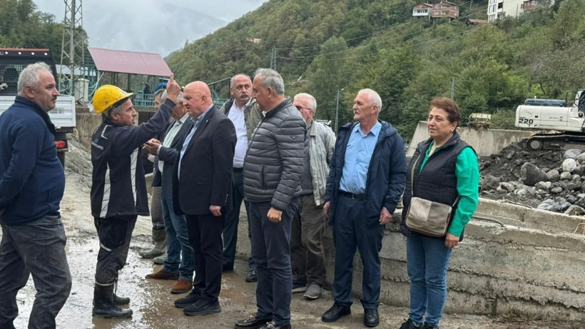 CHP'li vekil sel bölgesinden seslendi