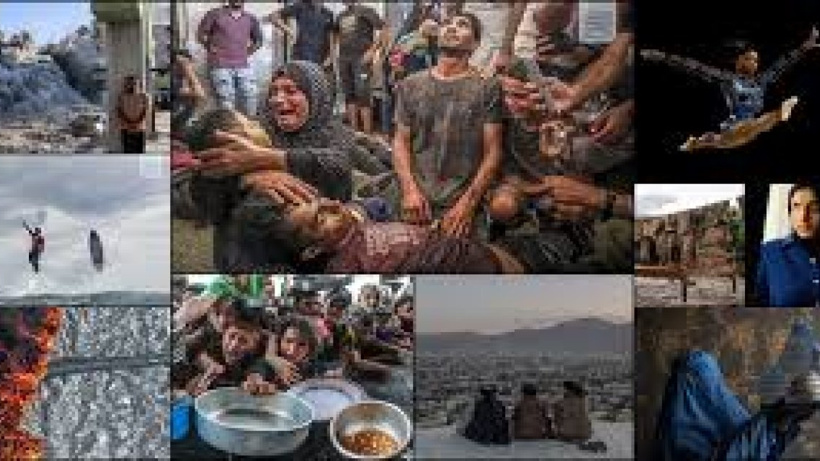 Uluslararası haber fotoğrafı yarışmasında ödül alan eserler New York'ta