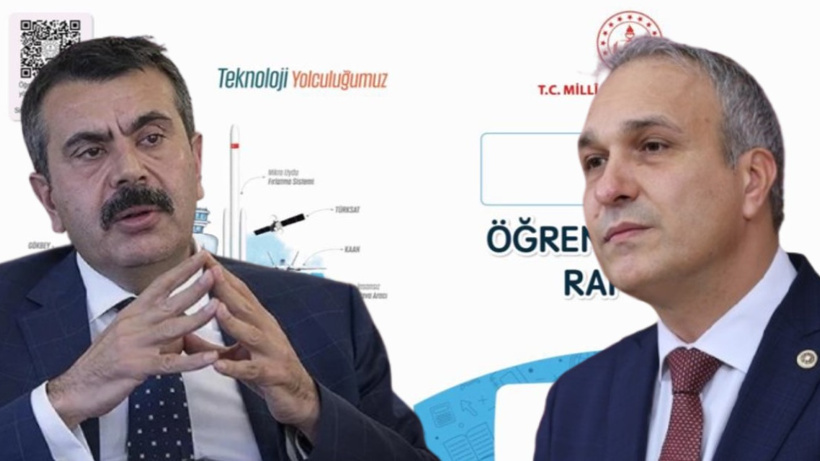 CHP'li Özçağdaş'tan Yusuf Tekin'e karne tepkisi: Atatürk’e yer yok AKP propagandasına var!