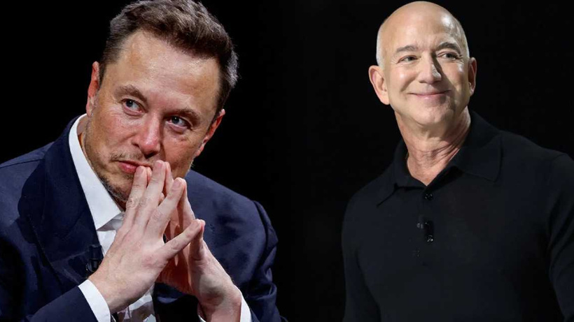 Jeff Bezos Elon Musk'a rakip oldu