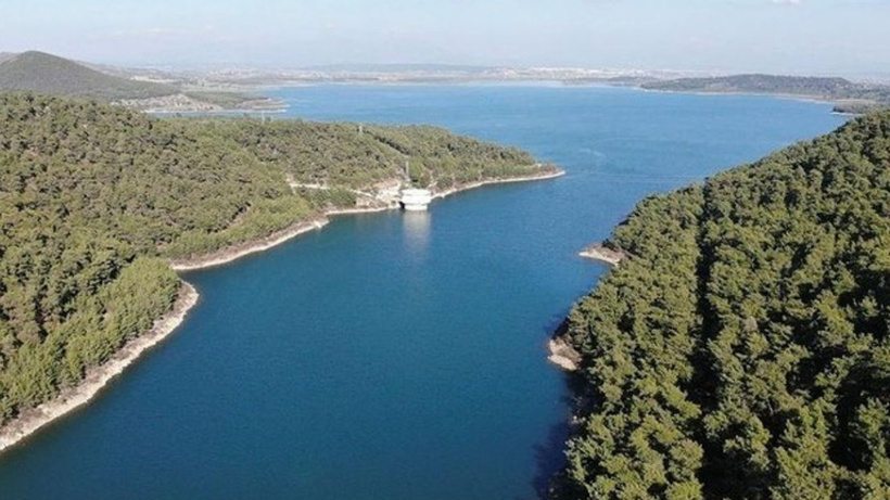 Günlerdir süren yağışlar sonrası İzmir'de ilk baraj doldu
