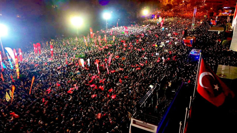 19 Mart'ın birinci yıl dönümünde Saraçhane'de tarihi miting! "Biz bitti demeden bitmez"