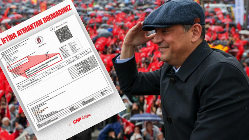 CHP'den iktidar medyasına dekontlu yanıt! Özel'e atılan iftira belgeyle yalanlandı