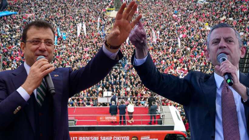 Özel ve İmamoğlu'ndan mitinge davet mesajı