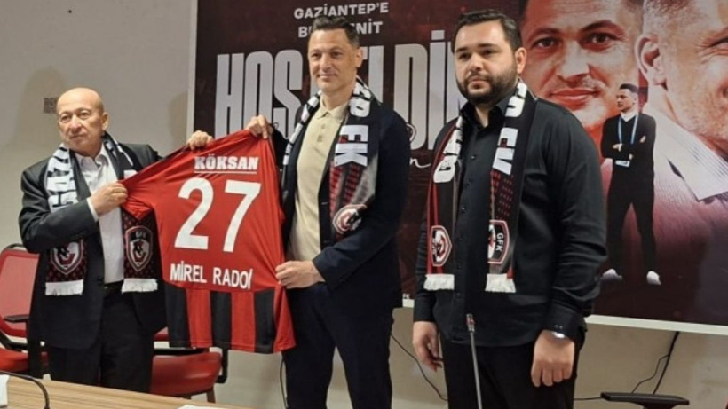 Gaziantep FK'nın yeni teknik direktörü imzayı attı