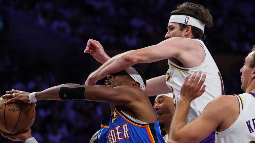 Thunder, Lakers karşısında durumu 3-0'a getirdi