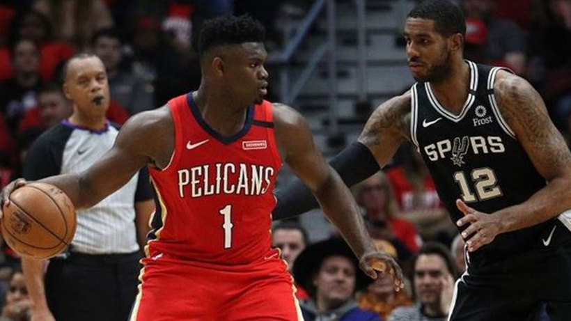 Zion Williamson ilk NBA maçında 22 sayı attı