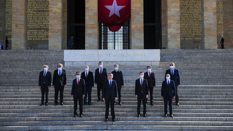 Milli Eğitim Bakanı Selçuk Anıtkabir’i ziyaret etti