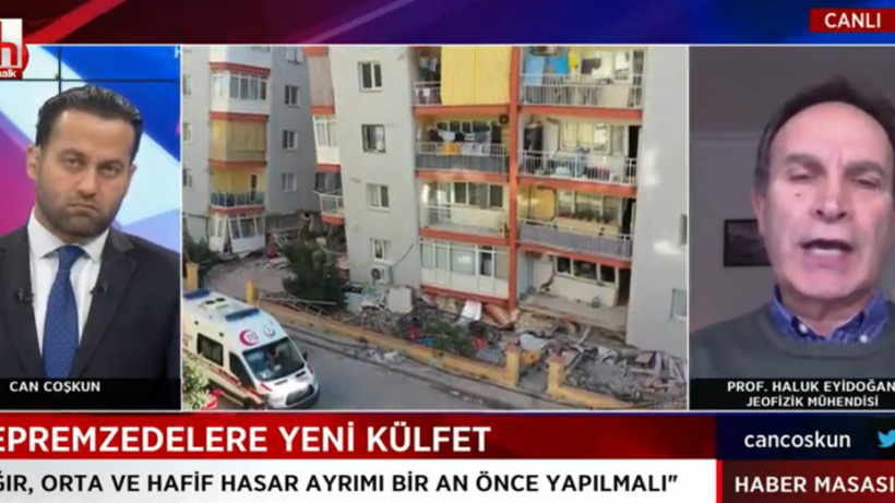 Prof. Dr. Haluk Eyidoğan: İstanbul depreminin olma olasılığı yüzde 60'lara vardı