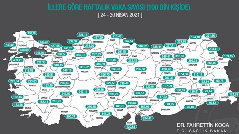 Trakya'da vaka sayıları düşüyor ama nüfusa oranla hala yüksek
