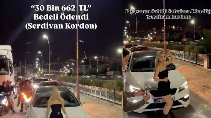 Trafikte yaptığı şovun faturası kesmedi: 'Bedel ödendi' deyip bir daha paylaştı - Resim : 3