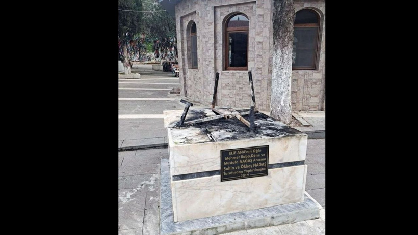 Düzgün Baba'nın ardından bir saldırı da Elif Ana Türbesi'ne! 1 şüpheli yakalandı - Resim : 2