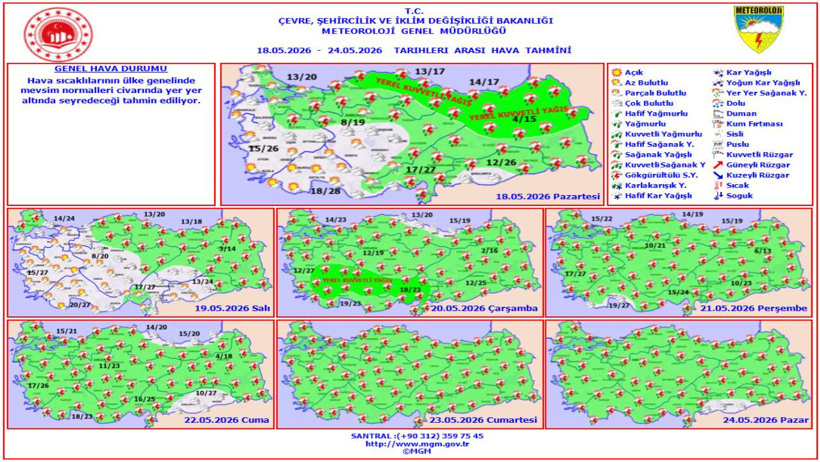 Gök delinmişçesine yağacak! Meteoroloji 10 ili tehlikeye karşı uyardı - Resim : 5