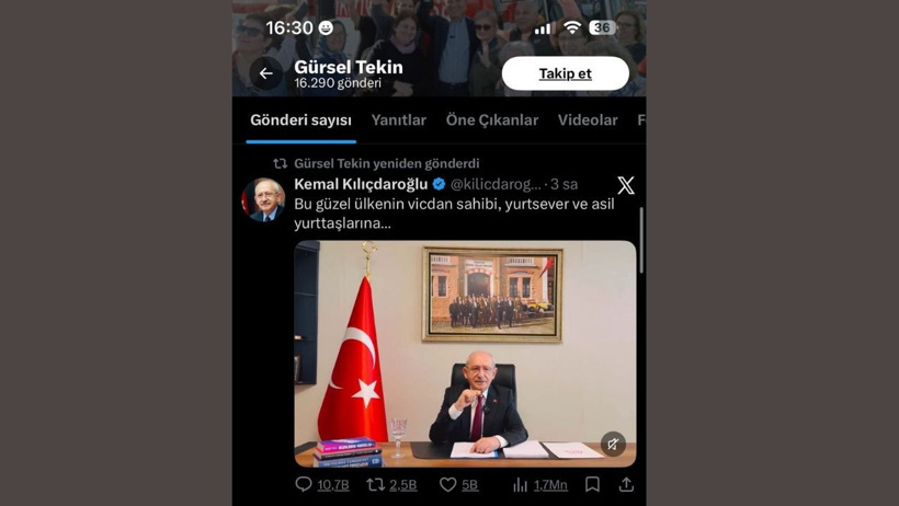 CHP'yi hedef alan Kemal Kılıçdaroğlu'na iktidar kanadından destek: Paylaşım yarışına girdiler - Resim : 2