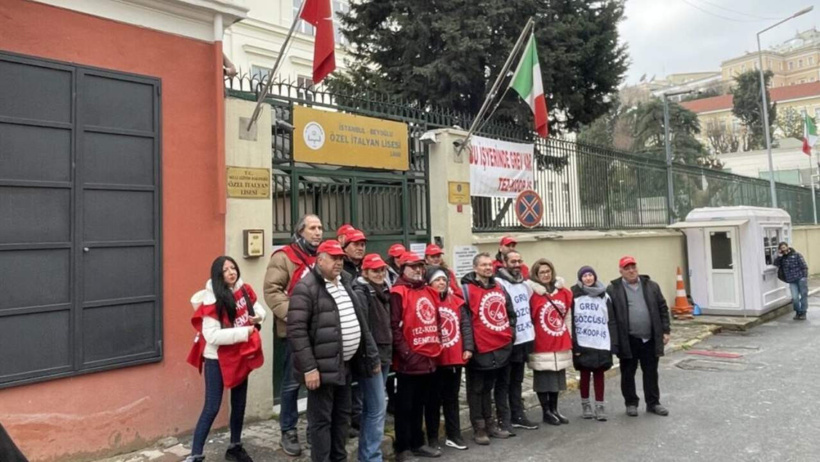 Bakanlık İtalyan Lisesi grevinde devreye girdi: Süre verdi - Resim : 4