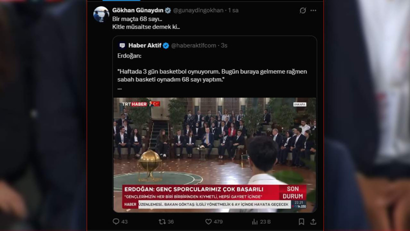 "Tek maçta 68 yaptım" diyen Erdoğan'a çok konuşulacak yanıt - Resim : 4
