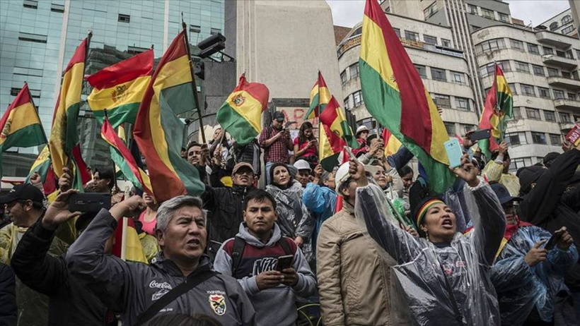 Bolivya'da protestolar kontrolden çıktı! Başkan Paz’ın istifası isteniyor - Resim : 2